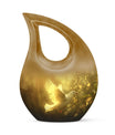 Dove Urn For Human Ashes Memorial - Yellow Urn for Adult Male