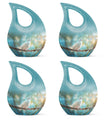 White Dove Burial Urns For Adult Human Ashes - Urns For Women