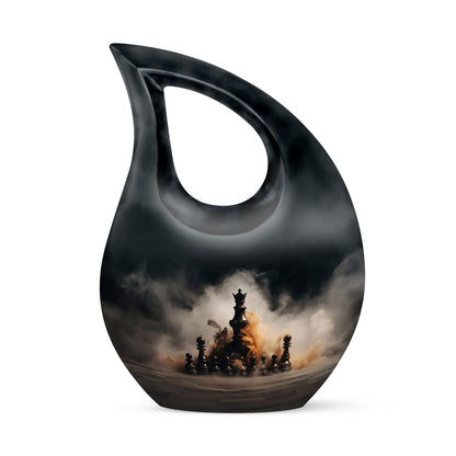 10 inch Chess Urn, 