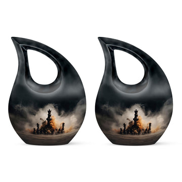 Small Urn Set of 2 -3