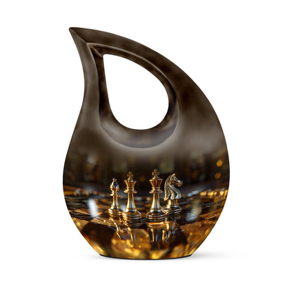 Extra large chess urn 