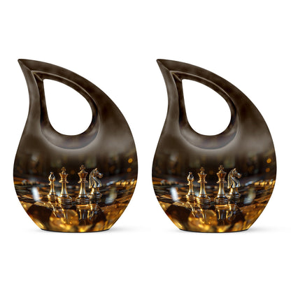 Extra large chess urn 
