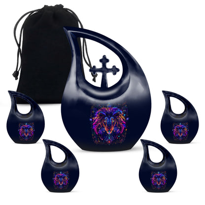 10-Inch Zodiac Urn