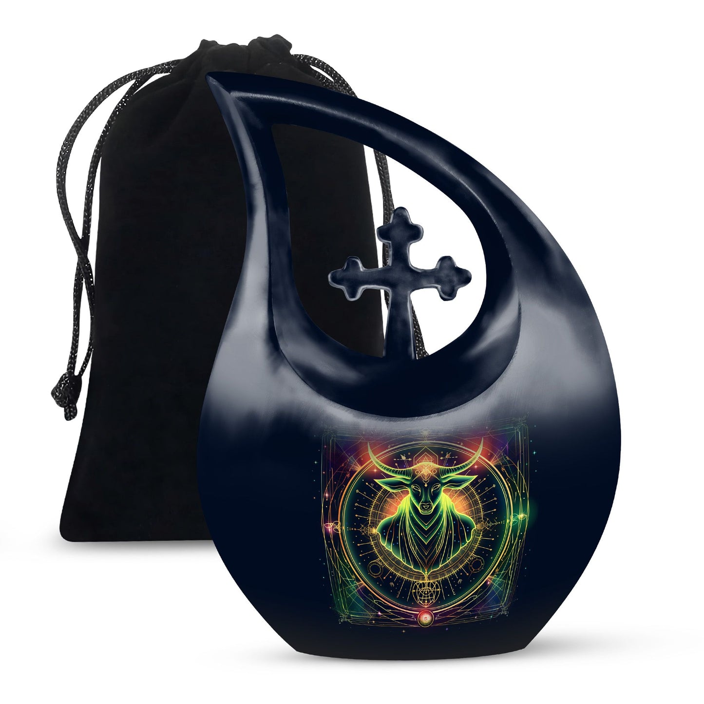 10-inch Zodiac themed Urn 