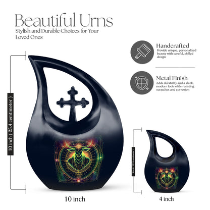10-inch Zodiac themed Urn 