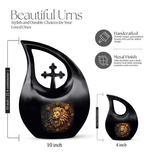 Zodiac-themed 10-inch Full Size Urn