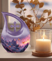 10-inch Purple Meadow Urn,