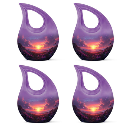 10 inch Purple Meadow Urn 