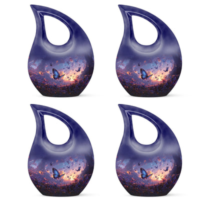 10-inch Purple Meadow Urn