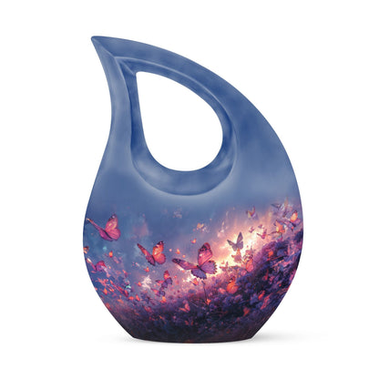 Purple Meadow Urn