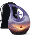 Purple Meadow Urn, 