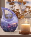 10-inch Purple Meadow Urn 