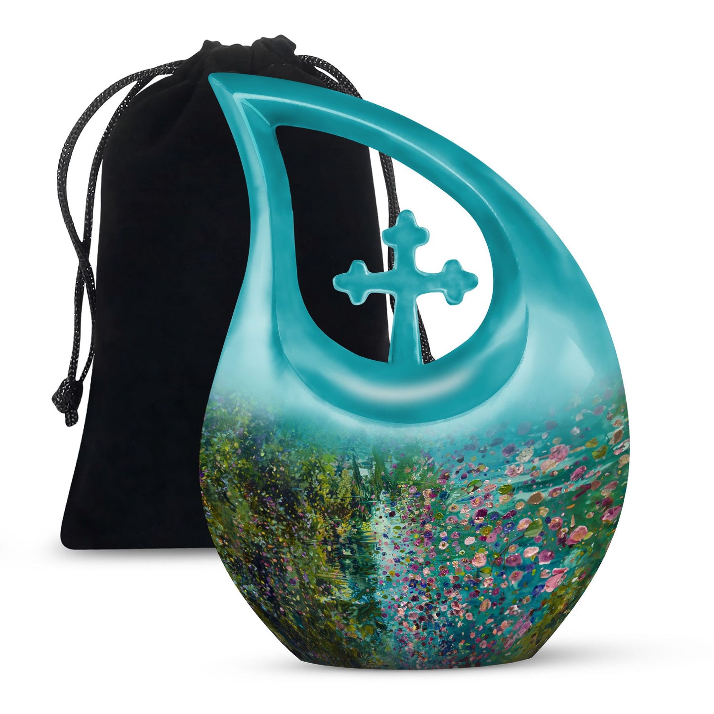 10-inch Flowers Urn 