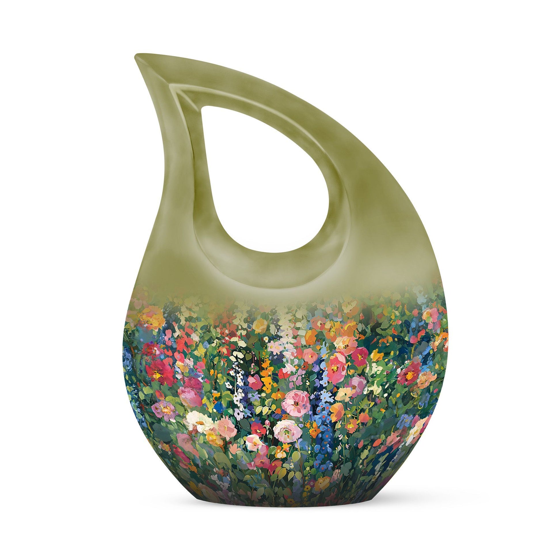 10-inch Flowers Urn, 
