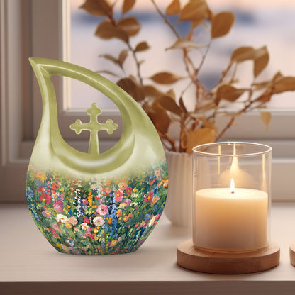 10-inch Flowers Urn, 