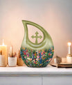 10-inch Flowers Urn, 