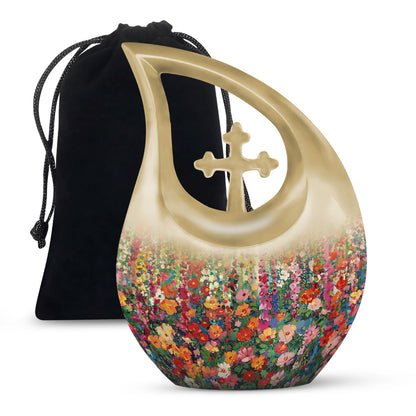 10-inch Flowers Urn 