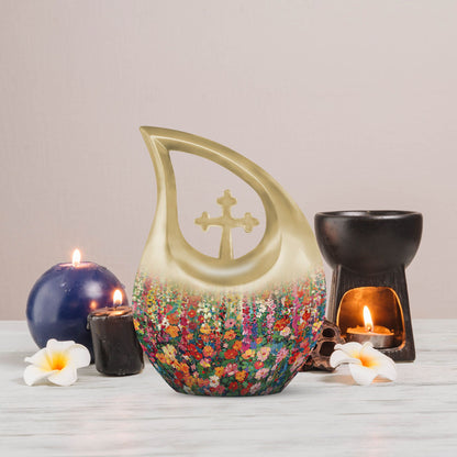 10-inch Flowers Urn 