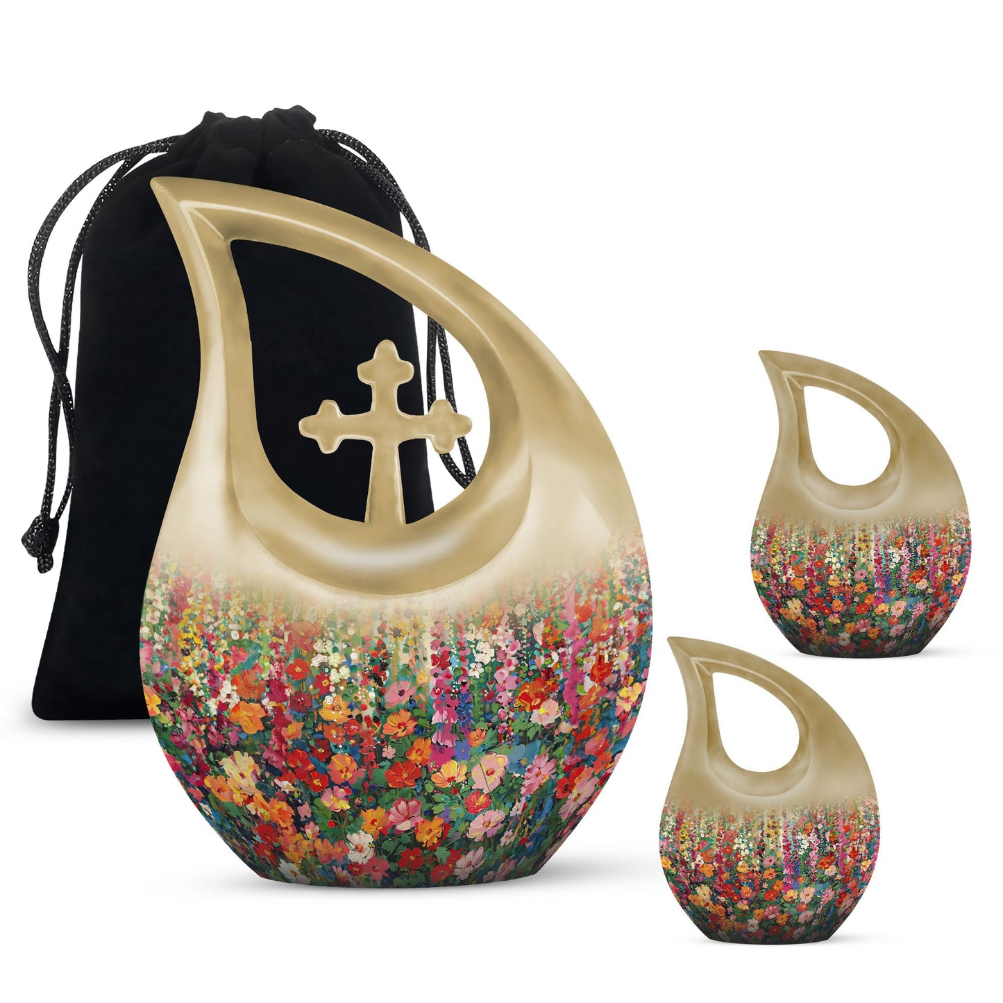 10-inch Flowers Urn 