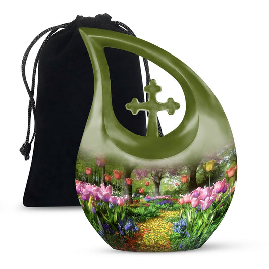 10-inch Flowers Urn,