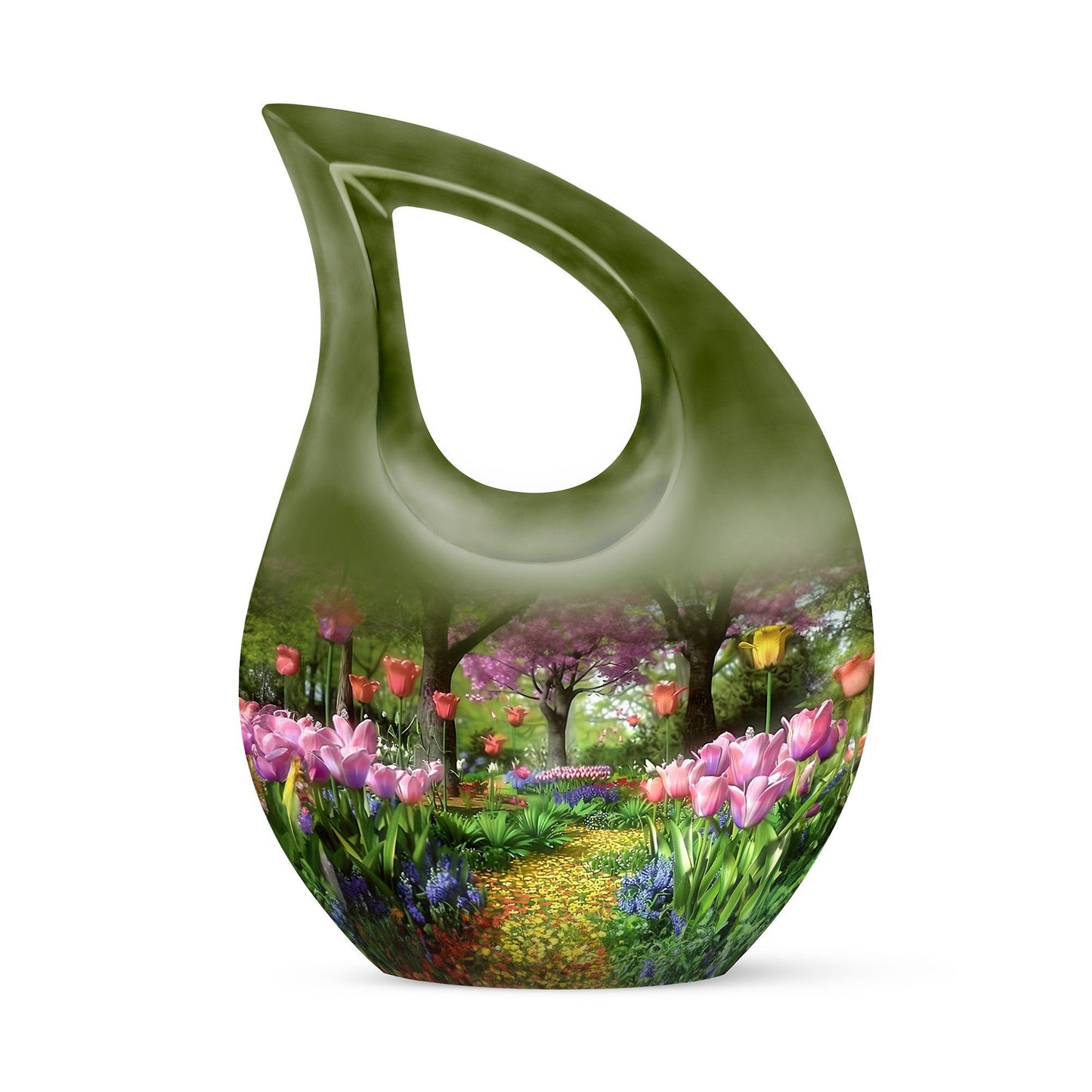 10-inch Flowers Urn,