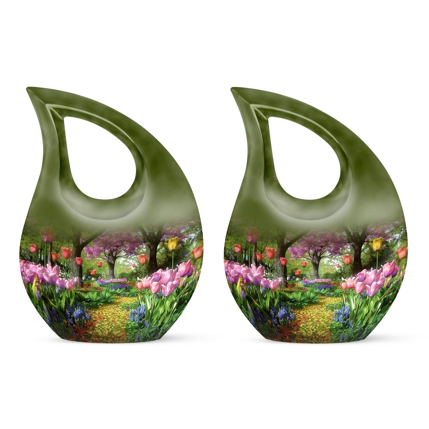 10-inch Flowers Urn,