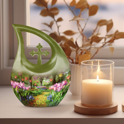 10-inch Flowers Urn,