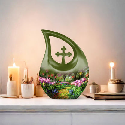 10-inch Flowers Urn,