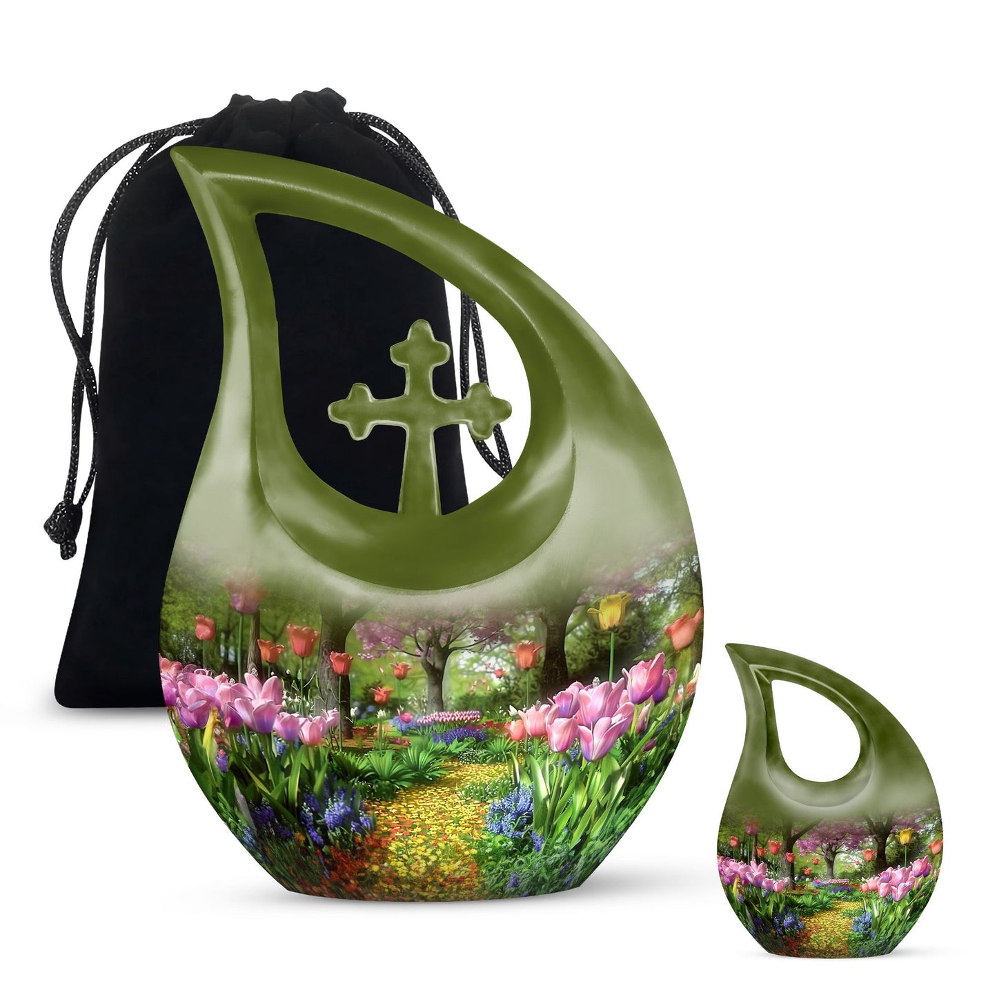 10-inch Flowers Urn,