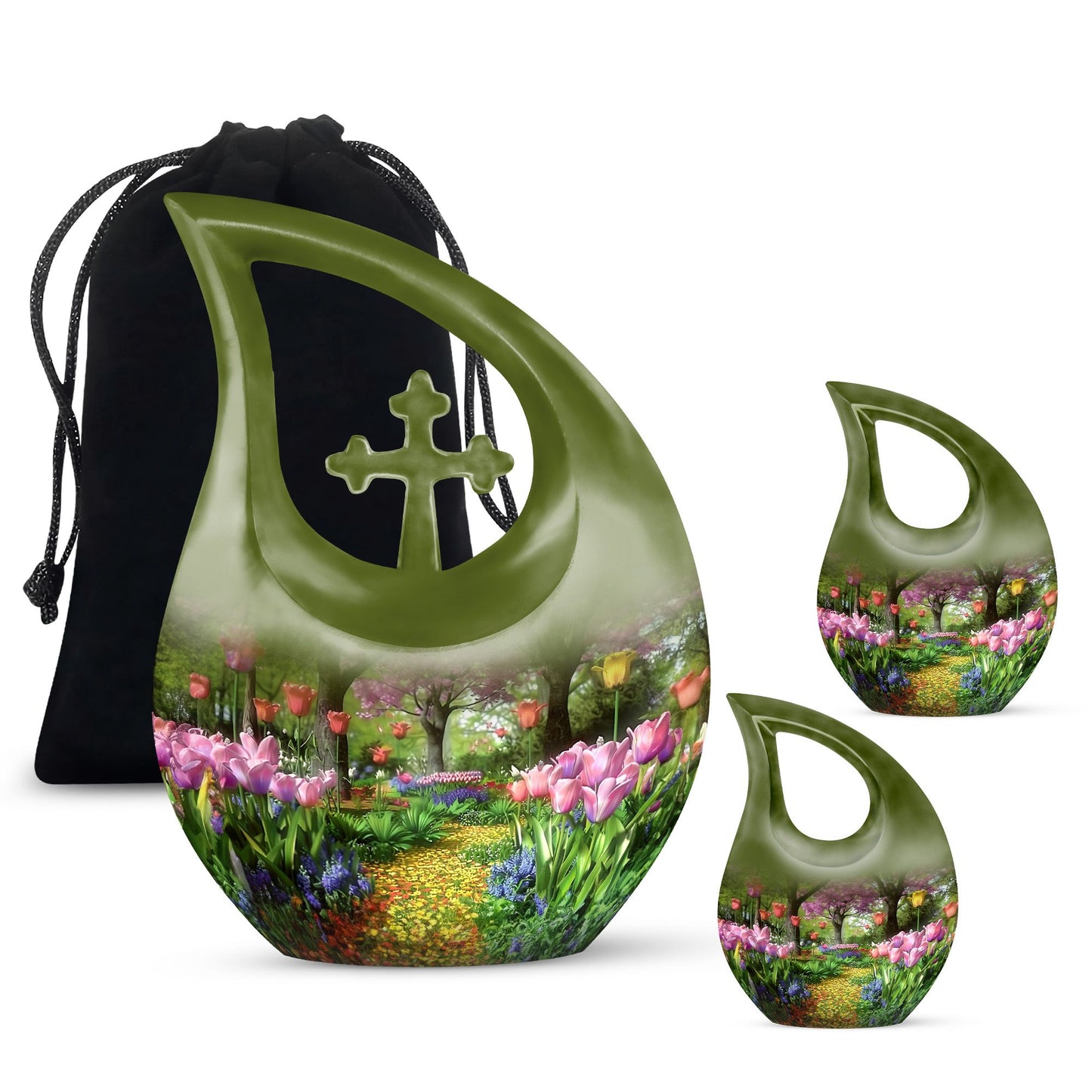 10-inch Flowers Urn,