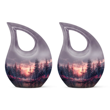 Small Urn Set of 2 -3