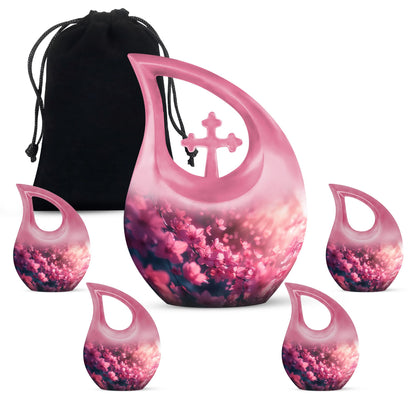 Pink Butterfly urn