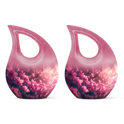 Pink Butterfly urn