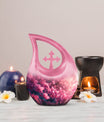 Pink Butterfly urn
