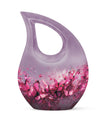 Medium-sized Pink Butterfly Urn