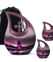 Purple Butterfly Urn