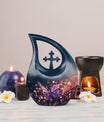 Purple Butterfly Urn