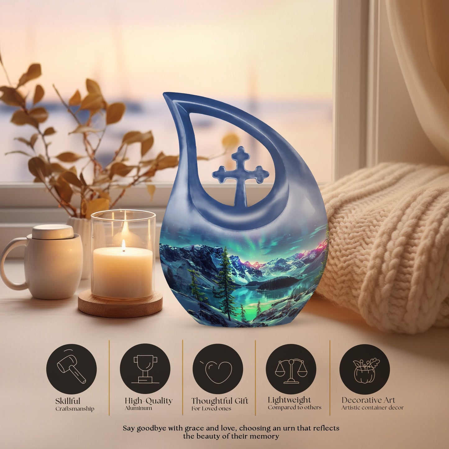 Affordable Aurora Urn