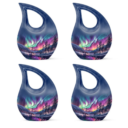 Large 10-inch Aurora urn