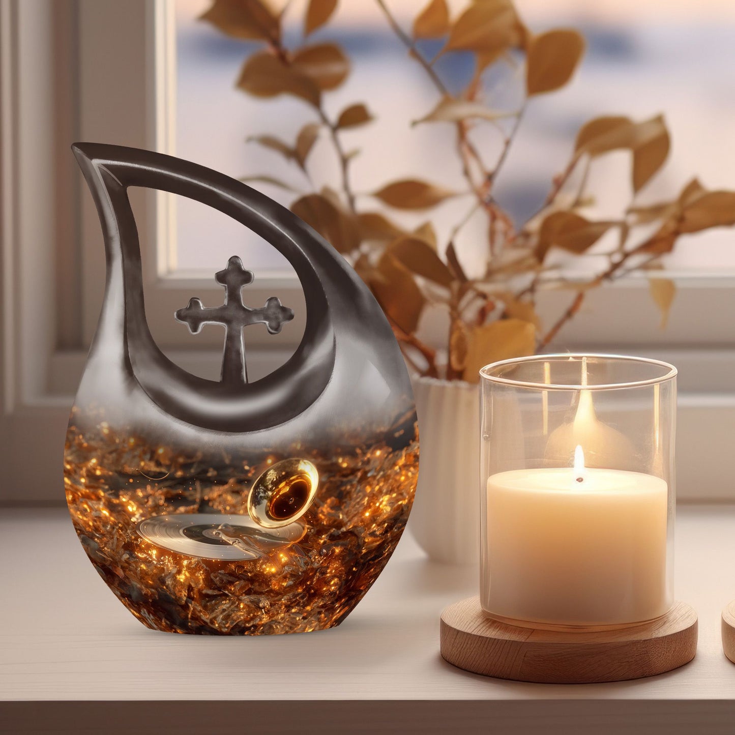 Gramophone Urn