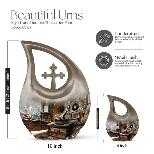 Large Gramophone Urn