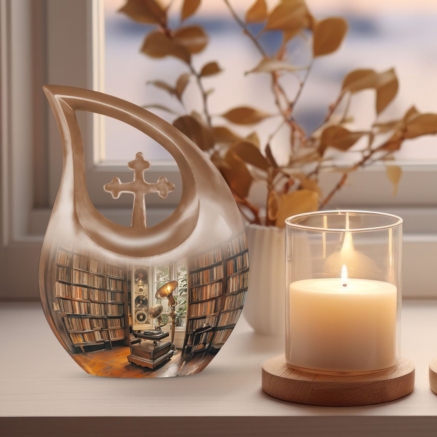10-Inch Gramophone Urn