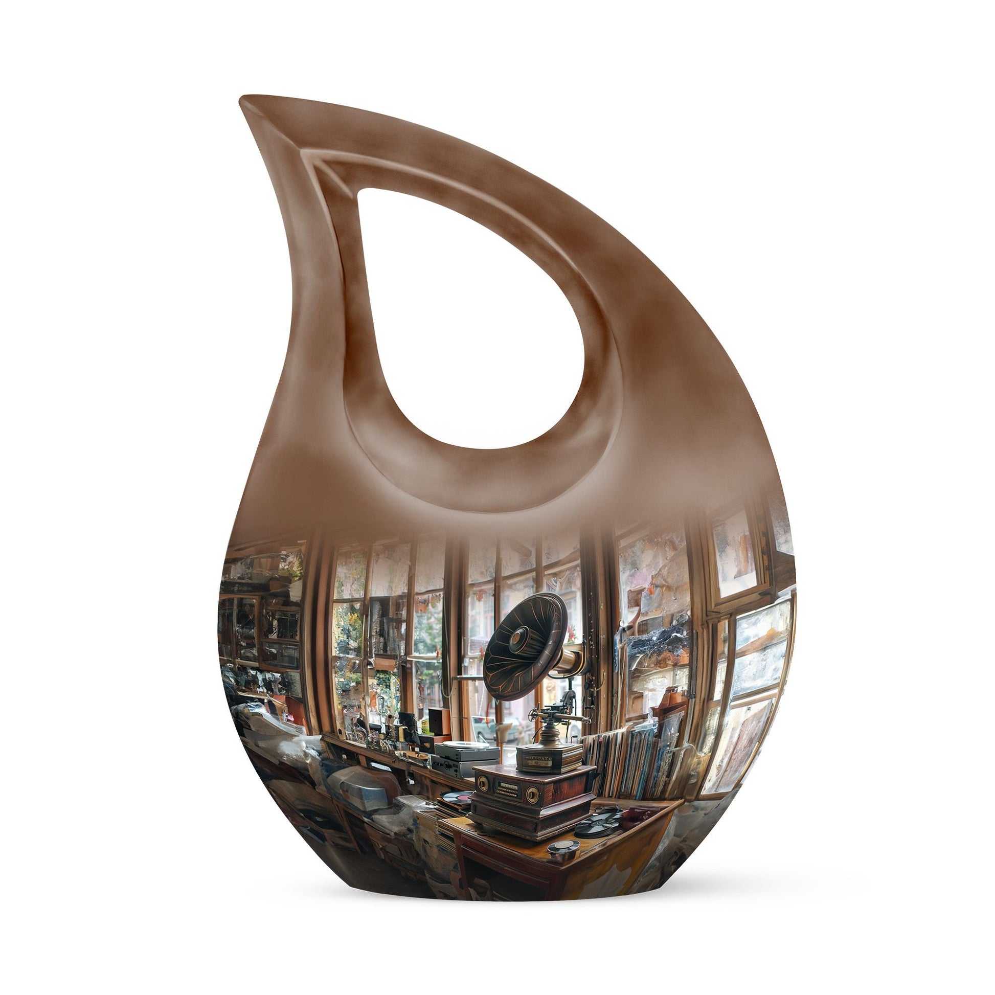 Gramophone Mini Urn for ashes
