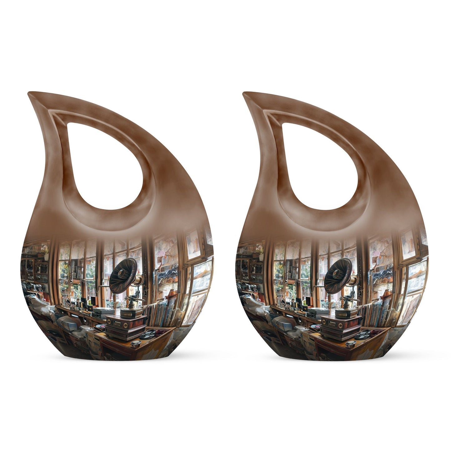 Gramophone Mini Urn for ashes