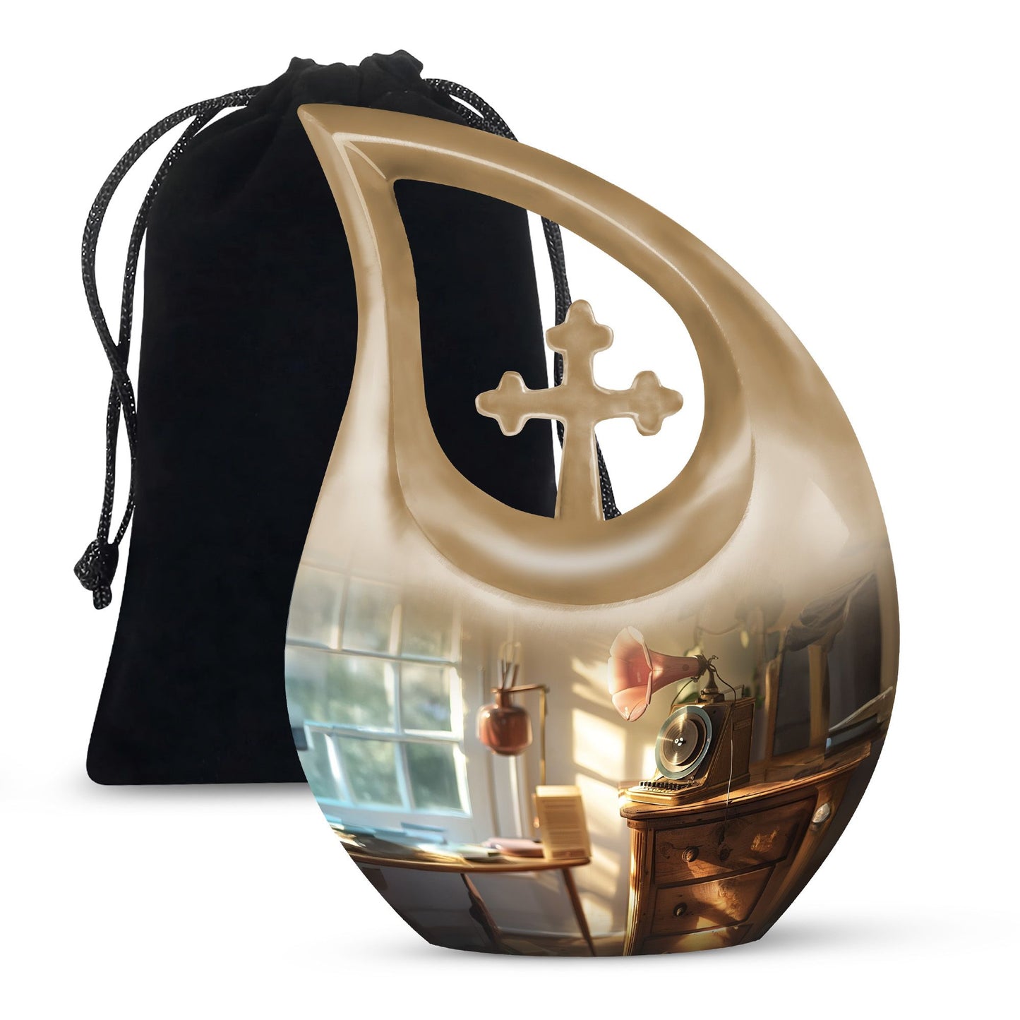 10-inch Gramophone Urn
