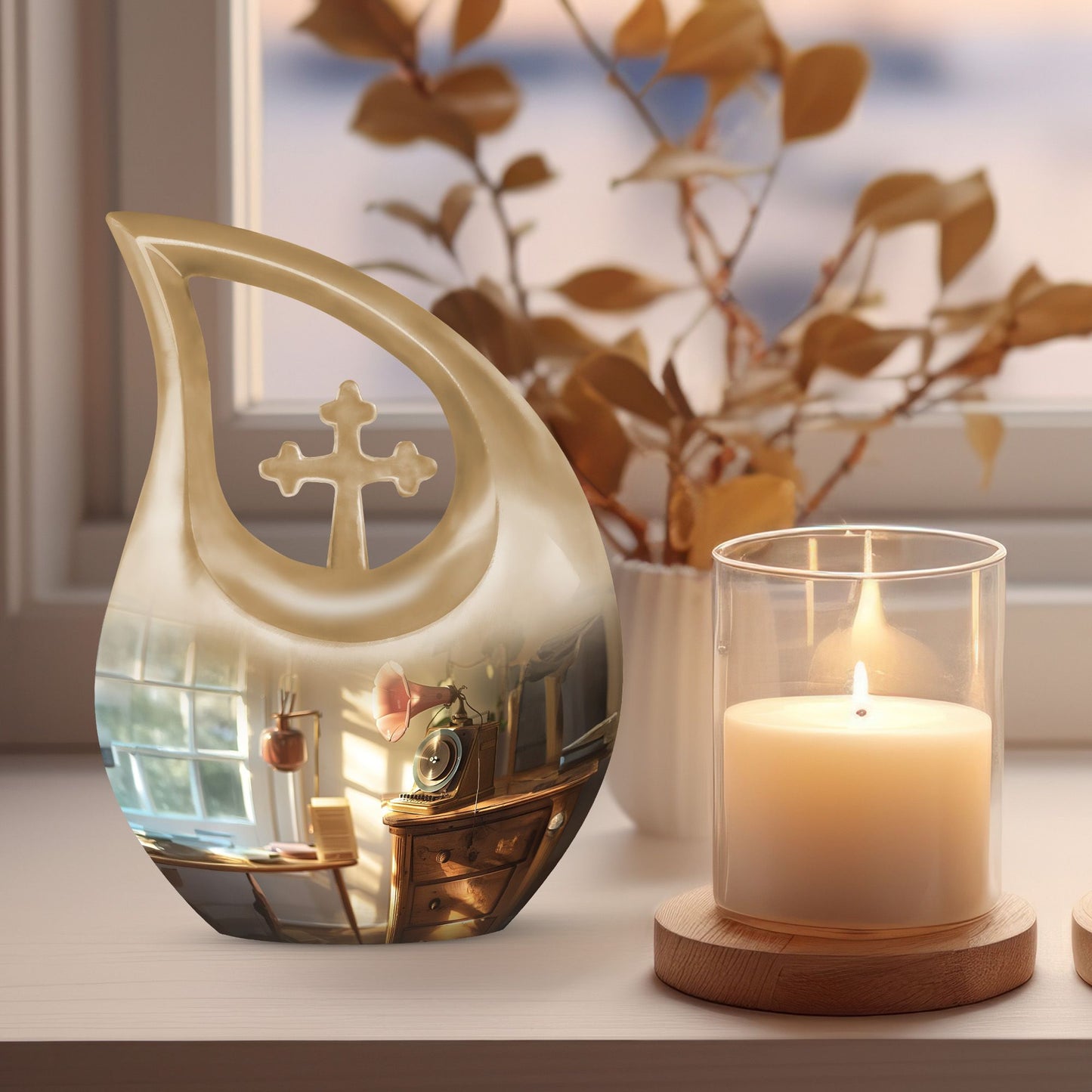 10-inch Gramophone Urn