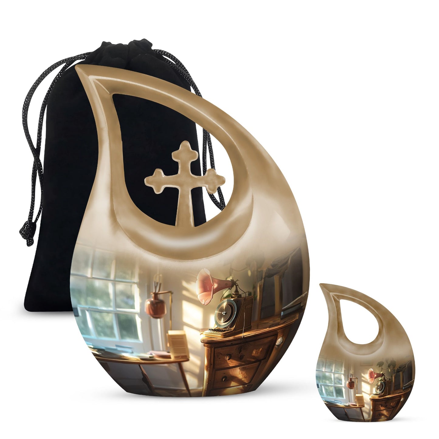 10-inch Gramophone Urn