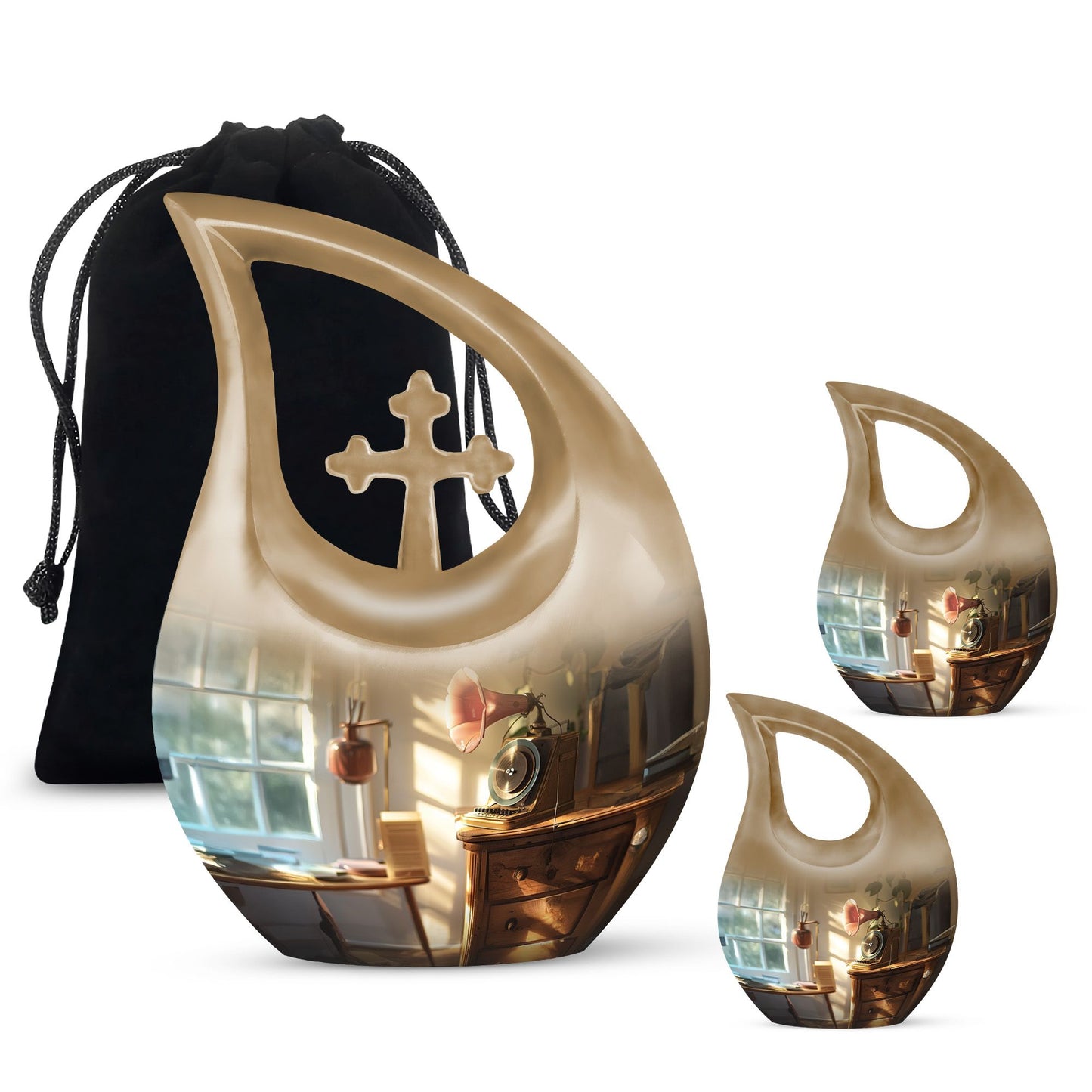 10-inch Gramophone Urn