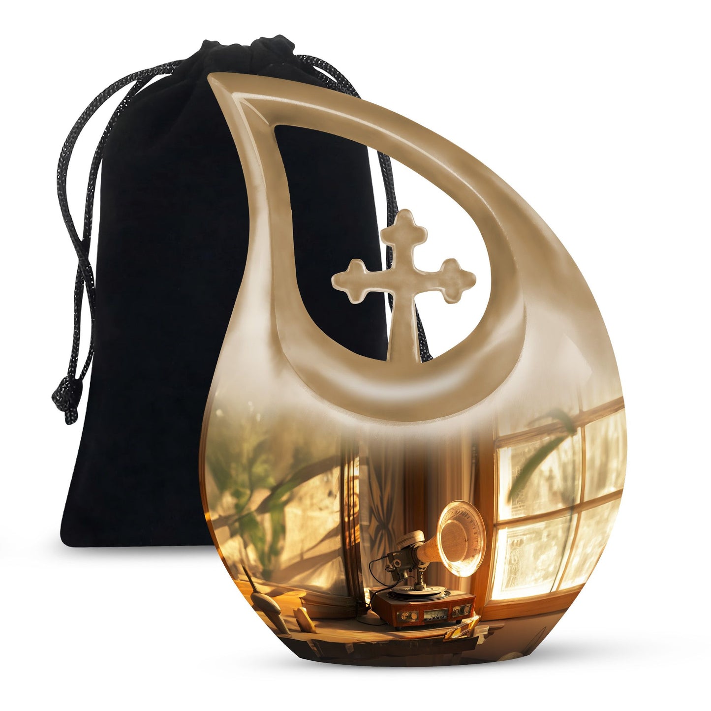 Gramophone Mini Urn