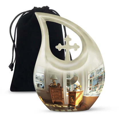 10-inch Gramophone-themed Cross Drop 